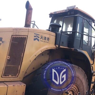 일본 6.5 톤 중고 Caterpillar 바퀴 로더 CAT980H 바퀴 로더 고품질 재고