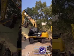 320D2 20 톤 사용 된 거북이 발굴기 우수한 부하 처리 능력